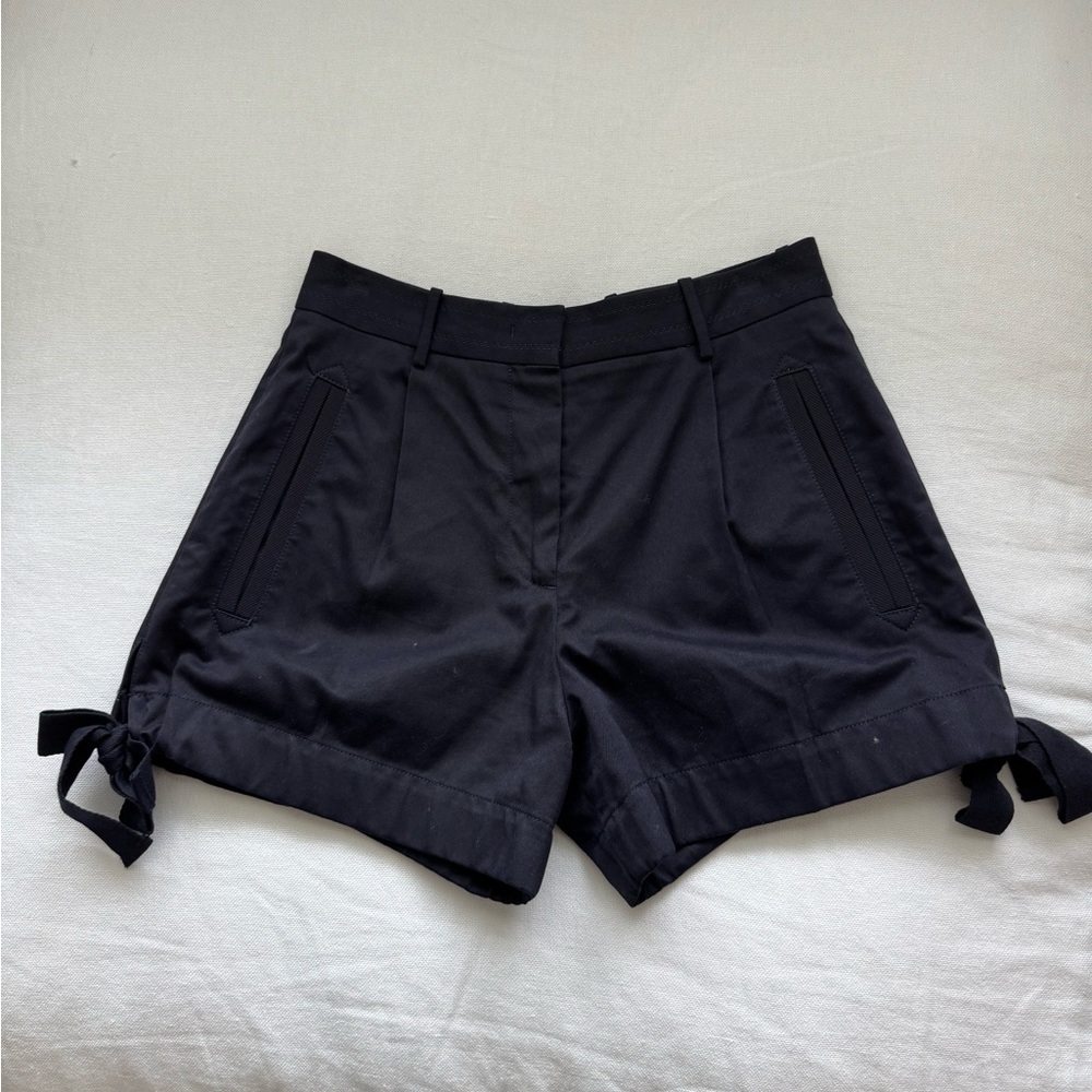 Moncler Shorts with Bow Detail